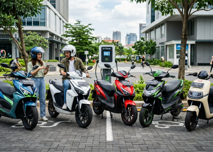 Daftar Motor Listrik Terlaris Ini Bikin Industri Gempar