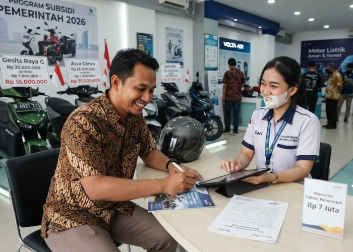 Cara Dapat Potongan Harga Motor Listrik Subsidi 2026, Syarat, Langkah, dan Tips Agar Lolos Verifikasi