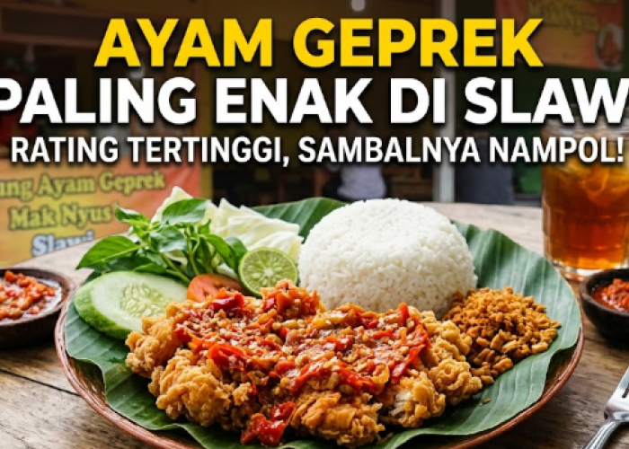 Cari Ayam Geprek Paling Enak di Slawi? Ini Rekomendasi Warungnya paling Laris