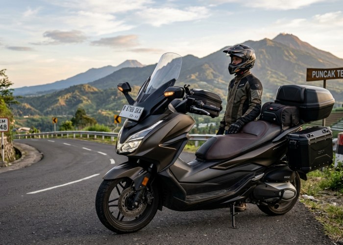 Pilih motor Honda Forza 250 2022 bekas Buat Touring Nyaman!