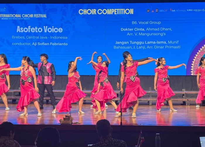 Dari Pantura untuk Dunia: Asofeto Voice Raih Gold Medal di Bali International Choir Festival ke-15