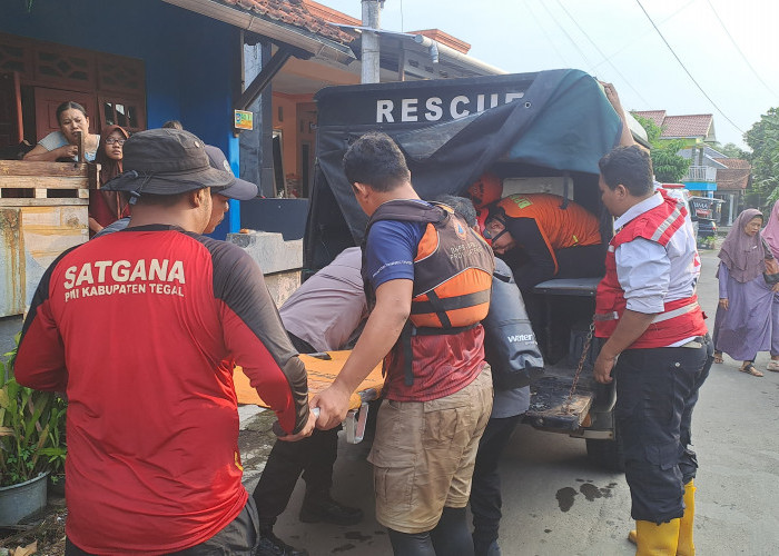 Bocah di Tegal Meninggal Dunia Usai Tenggelam di DAS Jembangan