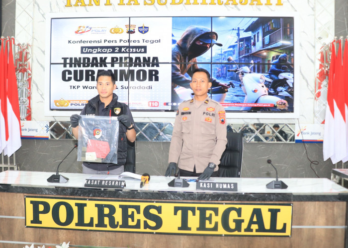 7 Kasus Narkoba dan Dua Kasus Curanmor di Tegal Diungkap, Belasan Tersangka Diamankan