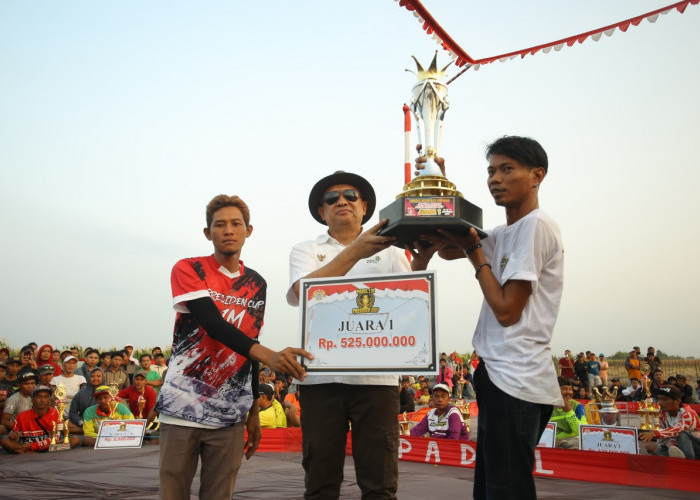 Total Hadiah Rp1 Miliar, Juara 1 Lomba Merpati Kolong Padel Presiden Cup Diraih Warga Tegalsari 