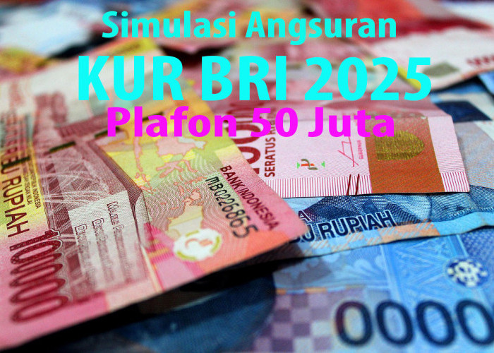 Simulasi Angsuran KUR BRI 2025 Pinjaman Rp50 Juta, Omzet 50K Per Hari Pasti Bisa Nyicil 