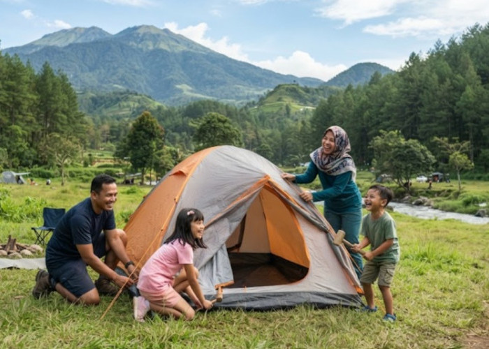 Fasilitas Toilet Lengkap dan Penyewaan Tenda Praktis! Cek Wisata Alam di Tegal untuk Camping Keluarga Ini