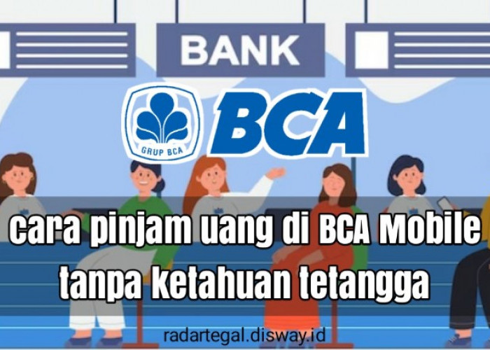 Cara Pinjam Uang di BCA Mobile Praktis dan Mudah, Tak Perlu Pusing Mikiri Jaminan dan Aman