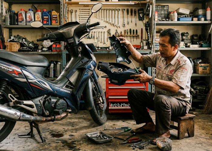 Batok Stang Motor Bebek Geter? Ini 8 Penyebab dan Cara Mengatasinya