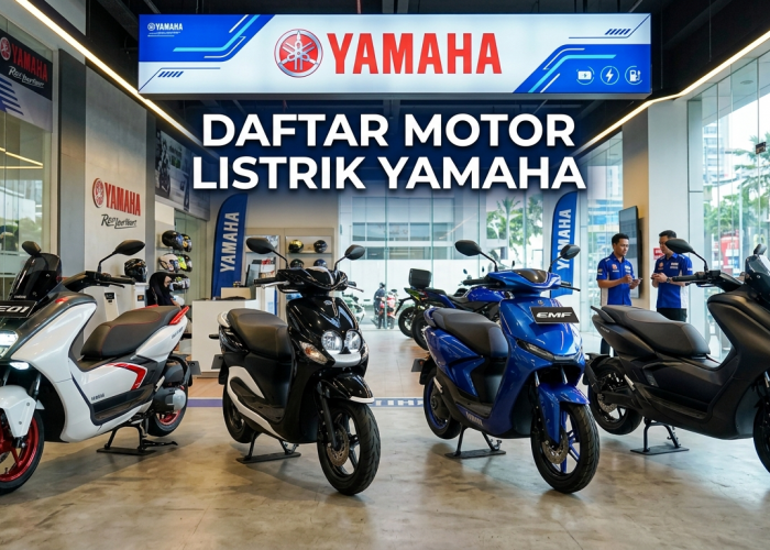 Daftar Motor Listrik Yamaha Terbaru Paling Canggih Bikin Melongo!