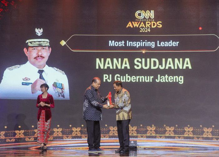 Selamat! Nana Sudjana Raih Penghargaan Most Inspiring Leader, Catat Capaian Kinerja Positif  