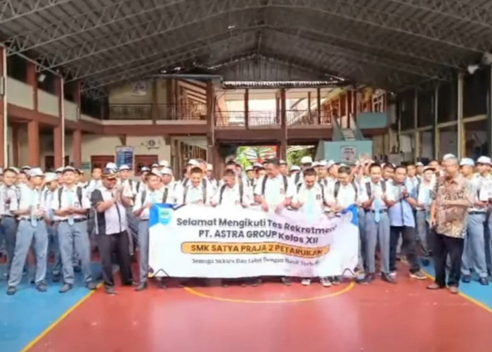 Kerennya Ugal-ugalan! Ratusan Siswa SMK Satya Praja 2 Petarukan Lolos Rekrutmen Astra