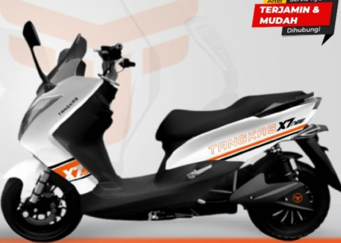 Rahasia Motor Listrik Tangkas X7 New yang Dijajal Wapres Gibran