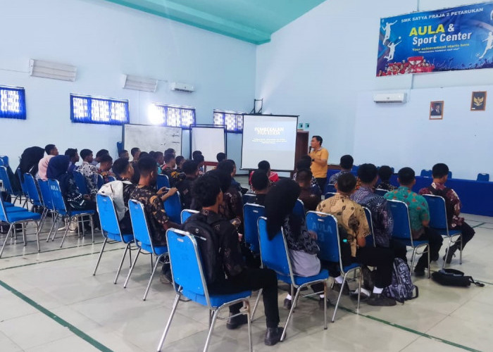 Jelang Kelulusan, Siswa SMK Satya Praja 2 Petarukan Pemalang Dibekali Kesiapan Kerja