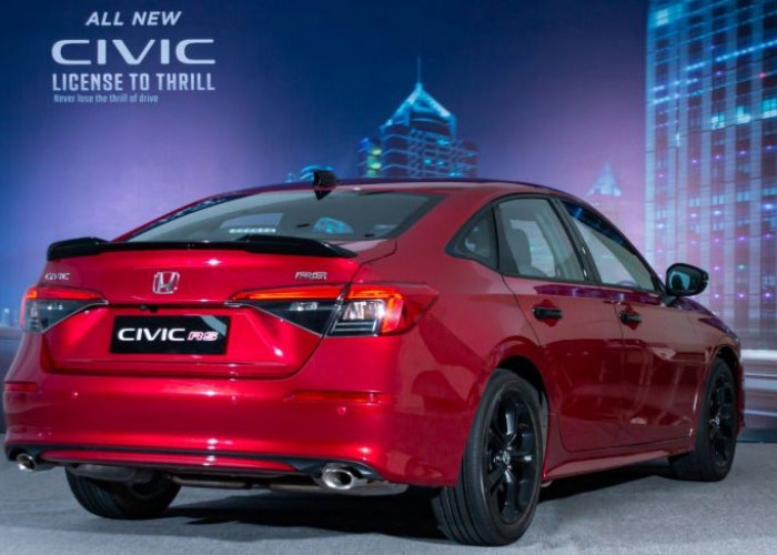 Honda Civic RS, Sedan Berinterior dan Eksterior Mewah yang Membuat Pesaingnya Ketar-ketir