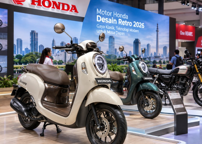 Motor Honda Desain Retro 2026, Apa yang Bikin Anak Muda Tertarik?
