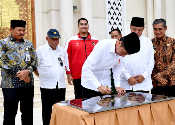Dampingi Presiden Jokowi Groundbreaking Paralympic Training Center, Pj Gubernur Bilang Begini 