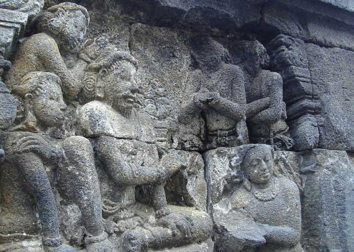 Keindahan Candi Borobudur Magelang, Dibangun Gaya Mandala dan Panel Relief Kamadhatu  Ditimbun Tanah