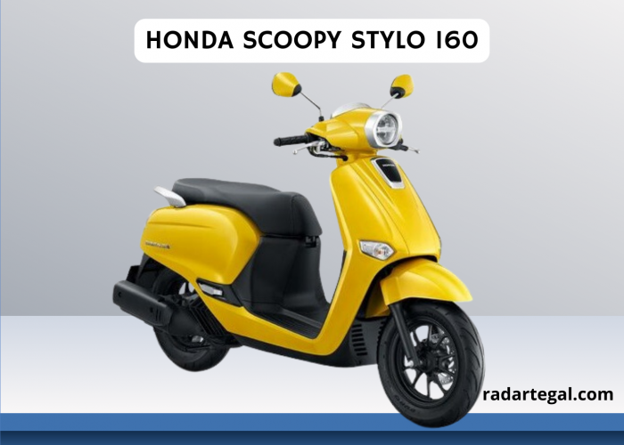 Paling Gres, Honda Scoopy Stylo 160 Siap Rebut Pasar Skutik Klasik di Indonesia 