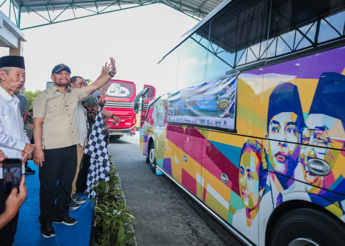 Gubernur Jateng Ahmad Luthfi Lepas 21.975 Peserta Mudik-Balik Rantau Gratis 2026
