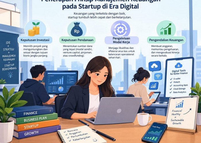 Penerapan Prinsip Manajemen Keuangan pada Startup di Era Digital