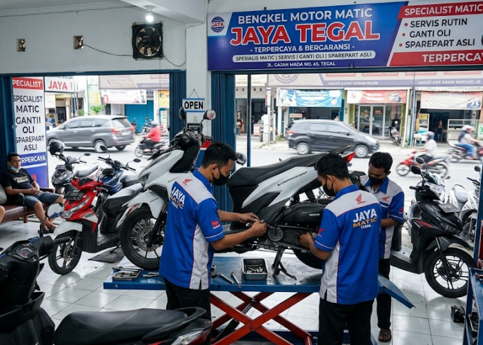 Awas Tembak Harga! 8 Tips Memilih Bengkel Motor Matic Terpercaya di Tegal