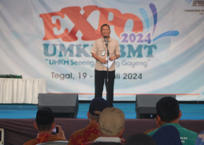 Buka Expo UMKM BMT di Tegal, Sekda Bilang Begini