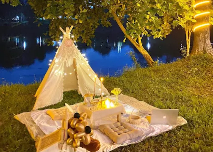 Danau Lembah Bungursari Lake Park Purwakarta, Hidden Gem Baru untuk Healing dan Camping