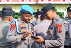 Cegah Judi Online, Sipropam Periksa HP Personel Polisi di Tegal