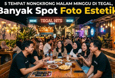 5 Tempat Nongkrong Malam Minggu di Tegal, Banyak Spot Foto Estetik!