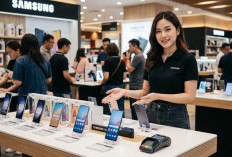 5 HP Samsung RAM 8GB Baterai Jumbo 6000mAh: Tahan Seharian, Multitasking Bebas Lag!