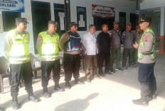 Ciptakan Situasi Kondusif, 13 Polisi Amankan Ujian Tertulis Bakal Calon Kepala Desa Kendalsari Pemalang