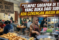Tempat Sarapan di Tegal yang Buka dari Subuh, Ada Gorengan Masih Anget!