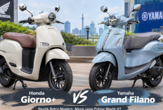 Giorno+ vs Grand Filano: Duel Dua Skutik Retro Modern, Performa dan Fiturnya Bikin Penasaran