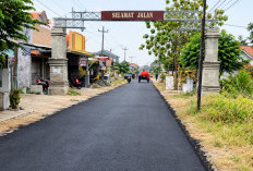 Pembangunan Jalan Dukuhjati Kidul Rampung, Akses Ekonomi Tegal Lancar