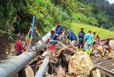 Terdampak Banjir Bandang, Perbaikan 2 Jembatan Distribusi Air PDAM Kabupaten Tegal Dikebut 