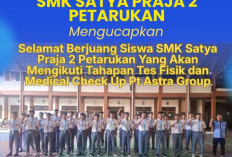 SMK Satya Praja 2 Petarukan Pemalang Dukung Siswa Ikuti Tes Fisik dan MCU PT Astra Group