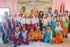 Pelajar dari Sekolah Amerika Beri Pelatihan di SDN Gembongdadi 01 Tegal, Sulap Minyak Jelantah Jadi Sabun
