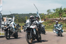 Kolaborasi Honda Big Bike Jateng di Acara Gathering Nasional IMBI Jawa-Bali