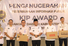 17 OPD Kabupaten Tegal Dapat Anugerah KIP Award 2025, Ini Daftarnya