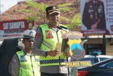 Pimpin Apel Konsolidasi Pengamanan Natal 2025, Kapolres Tegal Ingatkan Potensi Kerawanan 