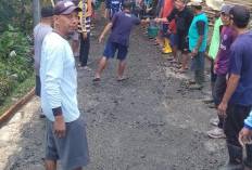 Tanpa Demo, Warga Jembayat Tegal Iuran Perbaiki Jalan Swadaya Rp40 Juta