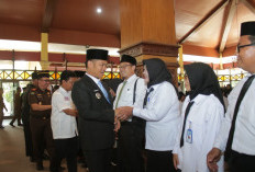 Pelantikan Anggota BPD Kabupaten Tegal, Bupati Minta Bansos Dikawal Ketat!