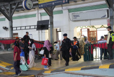 61.071 Penumpang Naik Kereta dari Stasiun Tegal Selama Periode Nataru
