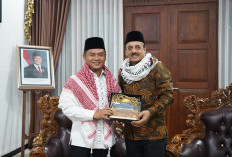 Dubes Palestina Kunjungan ke Kabupaten Tegal Jajaki Kerja Sama Pendidikan, Bupati Kenalkan Sate Hingga Guci 