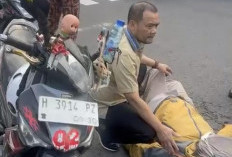 Gubernur Jateng Ahmad Luthfi Tertangkap Kamera Tolong Korban Laka Lantas