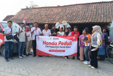 Kekeringan Melanda Blora, Pati dan Rembang, Dealer Honda Salurkan Bantuan Air Bersih
