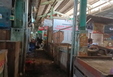 Sepi, Pedagang di Pasar Induk Brebes Pilih Menutup Kiosnya