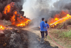 Hanguskan Ribuan Ban Bekas, Kasus Kebakaran di Gumayun Tegal Bikin Panik