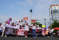 Wakil Wali Kota Tegal Long March Kampanyekan Stop Kekerasan terhadap Perempuan dan Anak