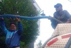 Pasokan Air Bersih di Posko Pengungsian Desa Padasari Tegal Capai 113 Ribu Liter